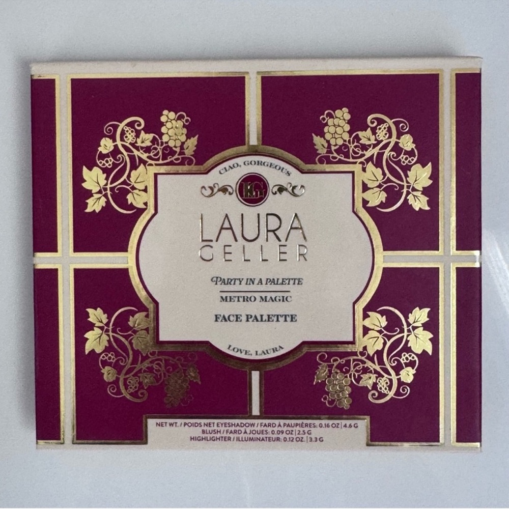 NWT Laura Geller “Metro Magic” Face Palette